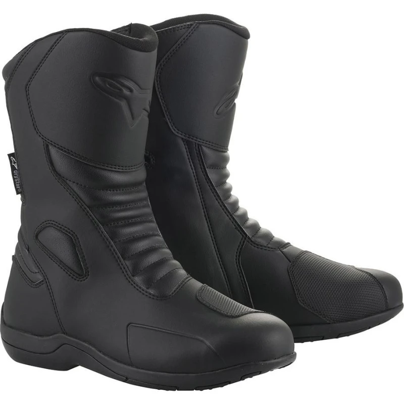 Image of Alpinestars Origin DryStar CE Motorcycle Boots 36 Black (UK 2) Black