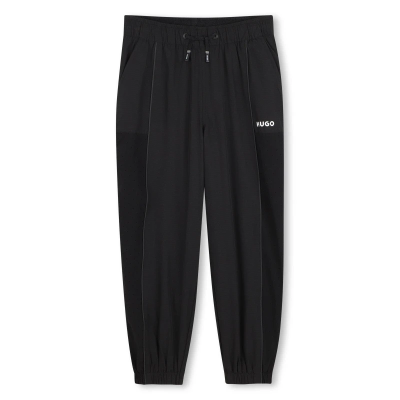 Image of Hugo Juniors Tracksuit Bottoms Black 09B male 10Y