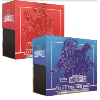 Image of Pokemon TCG: Sword & Shield Battle Styles Elite Trainer Box - One At Random
