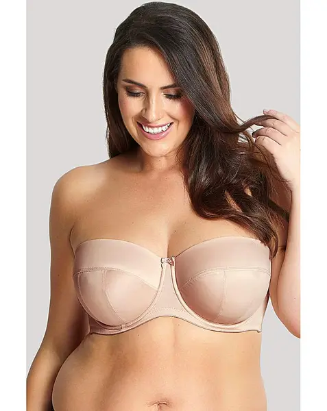 Image of Sculptresse Sculptresse Dana Strapless Bra Linen Female 46F AD25444