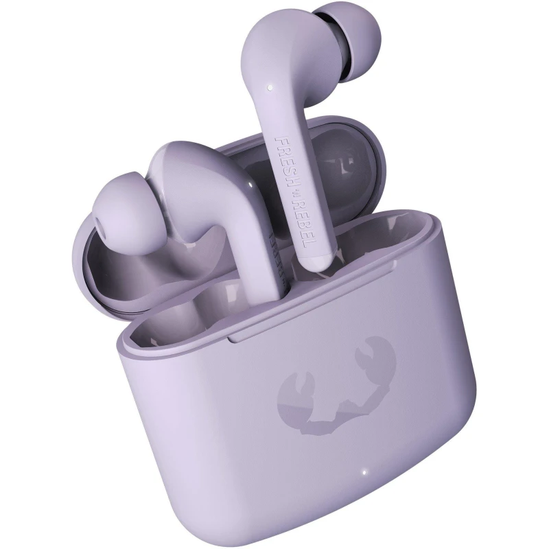 Image of FRESH N REBEL Twins Fuse 3TW1300DL Wireless Bluetooth Earbuds - Dreamy Lilac, Purple 8720249805861