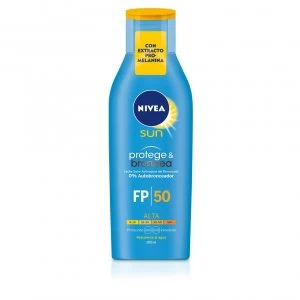 Image of Nivea Sun Protect and Tan Milk with SPF 50 200ml