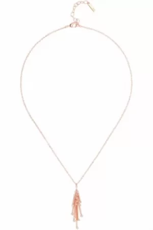 Image of Ladies Karen Millen PVD rose plating TINY DOT PENDANT KMJ895-24-07