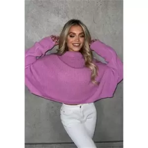 Image of I Saw It First Pink Slouchy Jumper - Pink