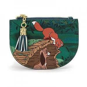 Image of Loungefly Disney Fox And The Hound Peek A Boo Log Card Holder