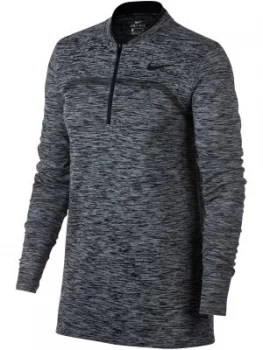 Image of Nike Golf Seemless 12 Zip Dry Jumper Carbon