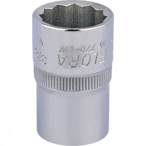 Image of Elora 1/2" Drive Bi Hexagon Socket Whitworth 1/2" 3/8"
