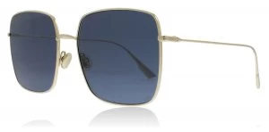Image of Christian Dior Diorstellaire1 Sunglasses Gold / Blue LKS 59mm