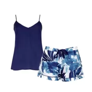Image of Cyberjammies Cami Shorts Pyjama Set - Blue