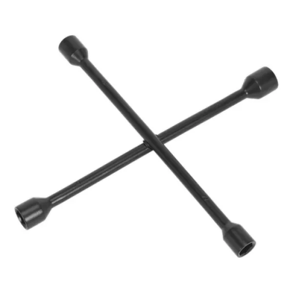 Image of Genuine SEALEY AK2090 Lug Wrench 4-Way 17, 19, 21, 22mm