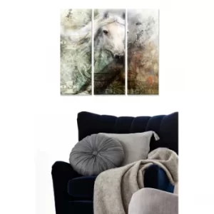 Image of MDF76669993 Multicolor Decorative MDF Painting (3 Pieces)