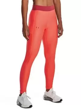 Image of Under Armour Branded Waistband Legging - Orange Size M Women