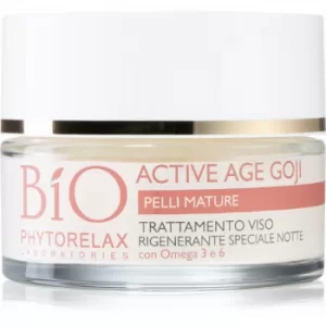 Image of Phytorelax Laboratories Bio Active Age Goji Anti Ageing Night Cream From Goji Berries 50ml