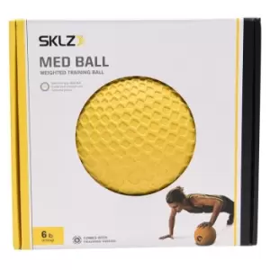 Image of SKLZ Medicine Ball 6lbs - Yellow