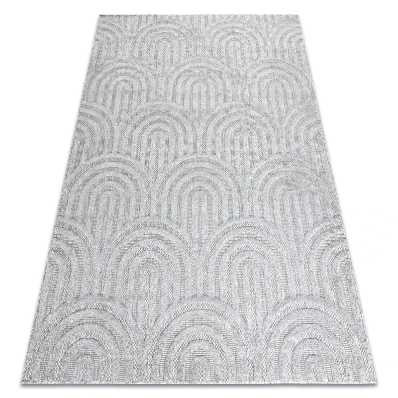 Image of RugsX Santo Rug in Grey Size: 200cm x 290cm Grey Unisex 200cm x 290 cm