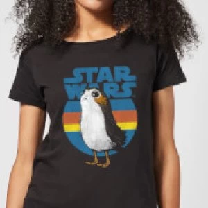 Image of Star Wars Porg Womens T-Shirt - Black - M