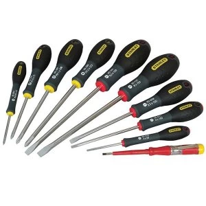 Image of Stanley Tools FatMax Screwdriver Set, 10 Piece SL/PH
