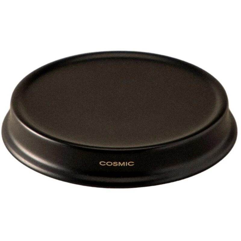 Image of COSMIC Cosmic - Soap dish Black Matte Freestanding Accesory Measures 13 x 13 x 2cm 2773632