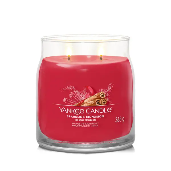 Image of Yankee Candle Sparkling Cinnamon Scented Candle 368g