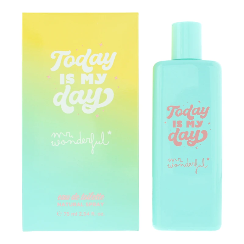 Image of Mr Wonderful Today Is My Day Eau de Toilette 75ml