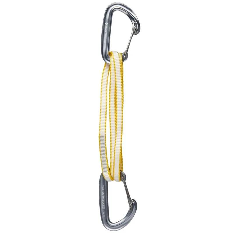 Image of Mountaineering quickdraw Black Diamond Oz Runner Jaune Unisex 60 cm