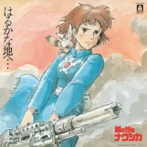 Image of Nausicaa of the Valley of Wind Soundtrack - Haruka Na Chi E by Joe Hisaishi Vinyl Album