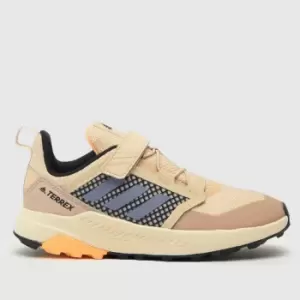 Image of Adidas Natural Terrex Trailmaker Girls Junior Trainers