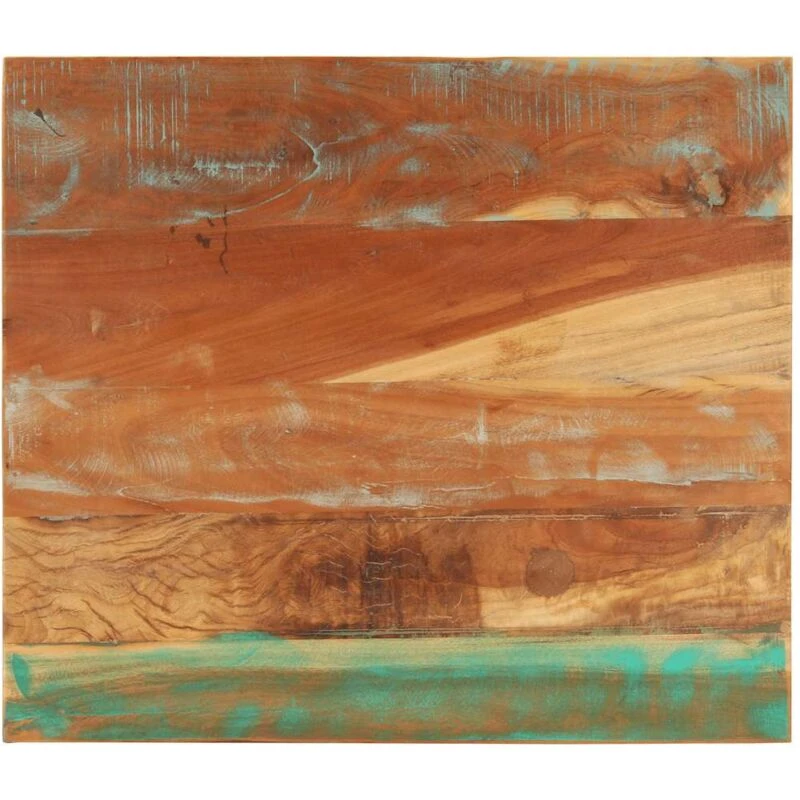 Image of VIDAXL Vidaxl - Rectangular Table Top 70x80cm 25-27mm Solid Reclaimed Wood 8719883794082