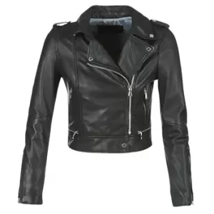 Image of Oakwood YOKO womens Leather jacket in Black - Sizes XXL,S,M,XL,XS