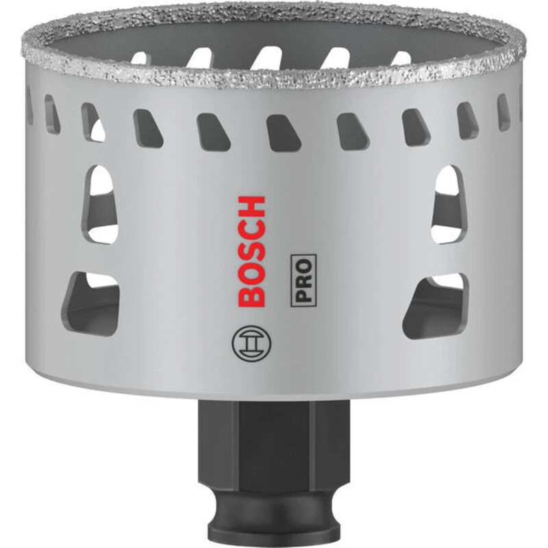 Image of Bosch PRO Power Change Plus Diamond Grit Tile Hole Saw 2608901567 Diameter: 65mm