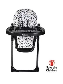 Image of My Babiie Save The Children Confetti Premium Highchair