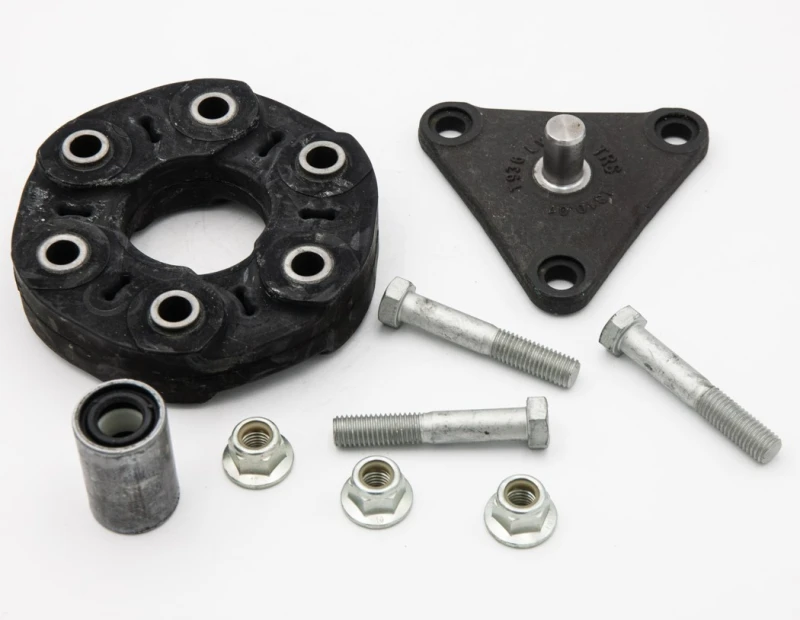 Image of IVECO 42569348 Drive Shaft Coupler with bush, Rear, Ø: 141mm, Bolt Hole Circle Ø: 105mm Joint,propeller shaft (1427)