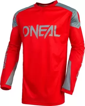 Image of Oneal Matrix Ridewear, grey-red, Size 2XL, grey-red, Size 2XL