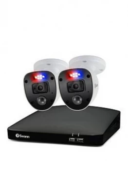 Image of Swann Smart Security Cctv System: 4 Chl 1080P 1TB HDD Dvr, 2 X Pro Enforcer Cameras. Works With Alexa, Google Assistant & Swann Security - Swdvk-44680