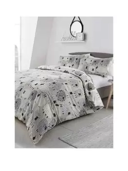 Image of Fusion Dotty Sheep Duvet Set Natural - Ks