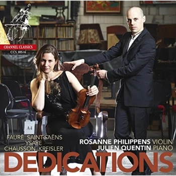 Image of Rosanne Philippens - Rosanne Philippens/Julien Quentin: Dedications CD