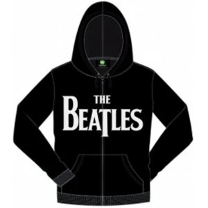 Image of The Beatles Drop T Hooded Top_Black: Small