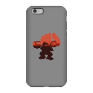 Image of Nintendo Donkey Kong Silhouette Serengeti Phone Case - iPhone 6S - Tough Case - Gloss
