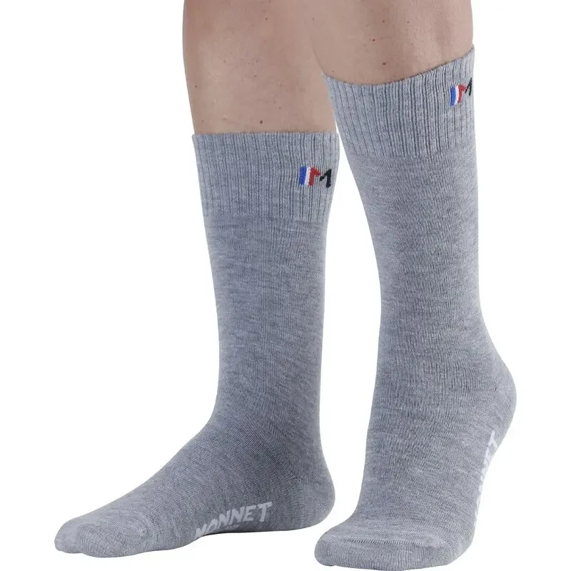 Image of Football Socks Monnet Jarrette Twin Trek Gris Unisex 37/38