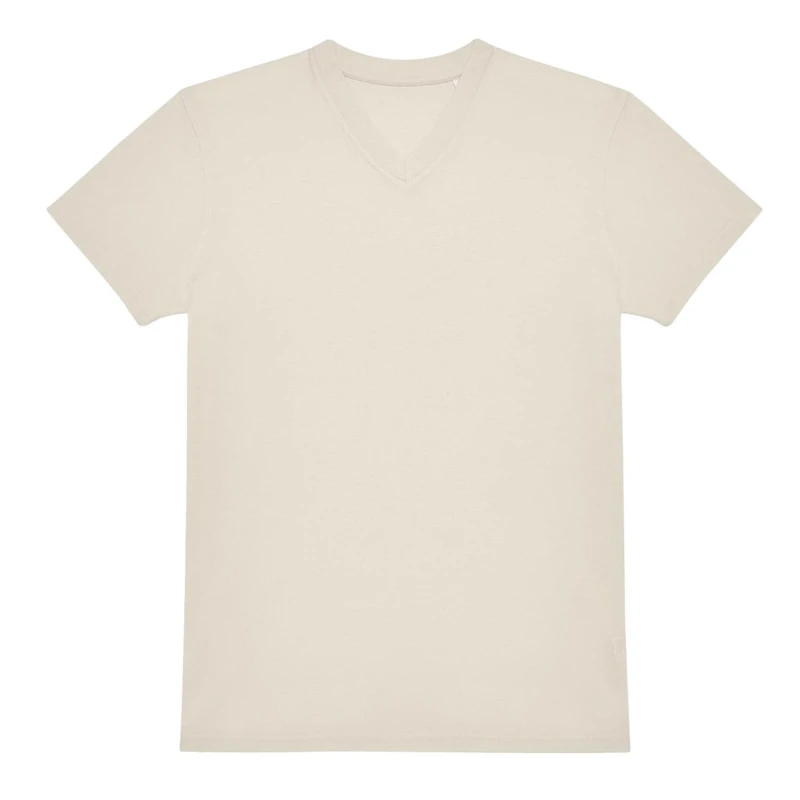 Image of B&C Mens Plain Navy T-Shirt in Off-White Size: XS Off-White Male XS