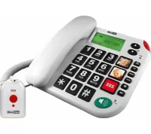 Image of MAXCOM KXT481 Corded Phone, White