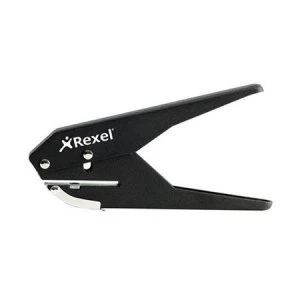 Image of Rexel S120 Punch for Single 6mm Hole Capacity 20x80gsm Black