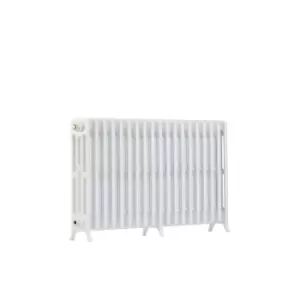 Image of Arroll Aluminium Range Painted White 19 Column Radiator, (W)1142mm X (H)650mm