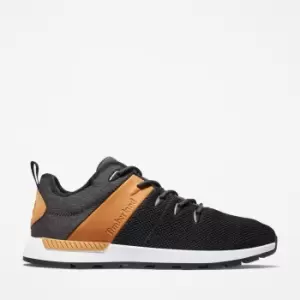 Image of Timberland Sprint Trekker Fabric Low Hiker For Men In Black Black, Size 7