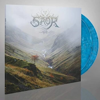 Image of Saor - Aura (Blue/Black/White Mix Vinyl)