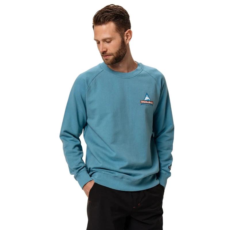 Image of Holubar Sweatshirt Holubar Peak JJ20 Bleu Male S SS21M050