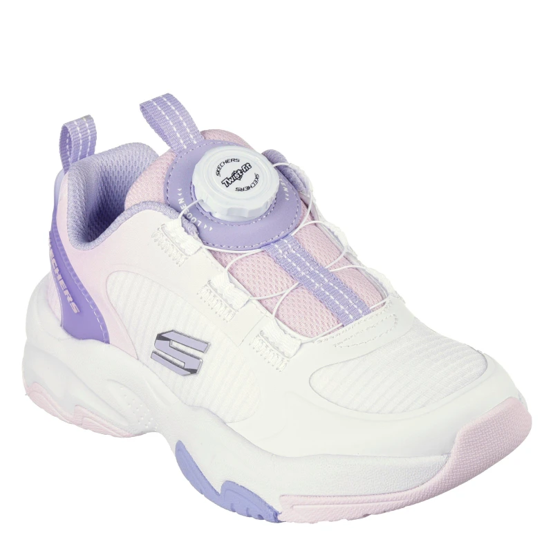 Image of Skechers Retrotech White/Purple unisex C10 (27.5)