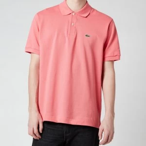 Image of Lacoste Mens Classic Fit Polo Shirt - Amaryllis - 3/S