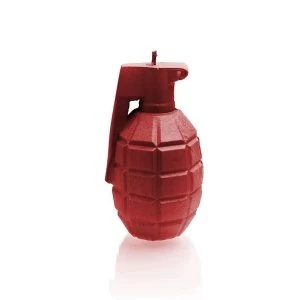 Image of Red Small Grenade Candle
