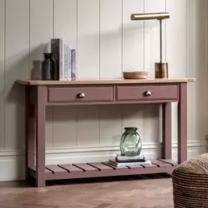 Image of Elda Console Table Oyster (Pink)
